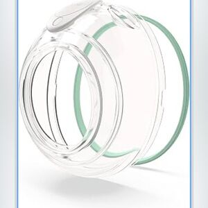 2 pack Elvie Stride 5 oz Breast Pump Cups - Dishwasher Safe, Food Grade Silicone